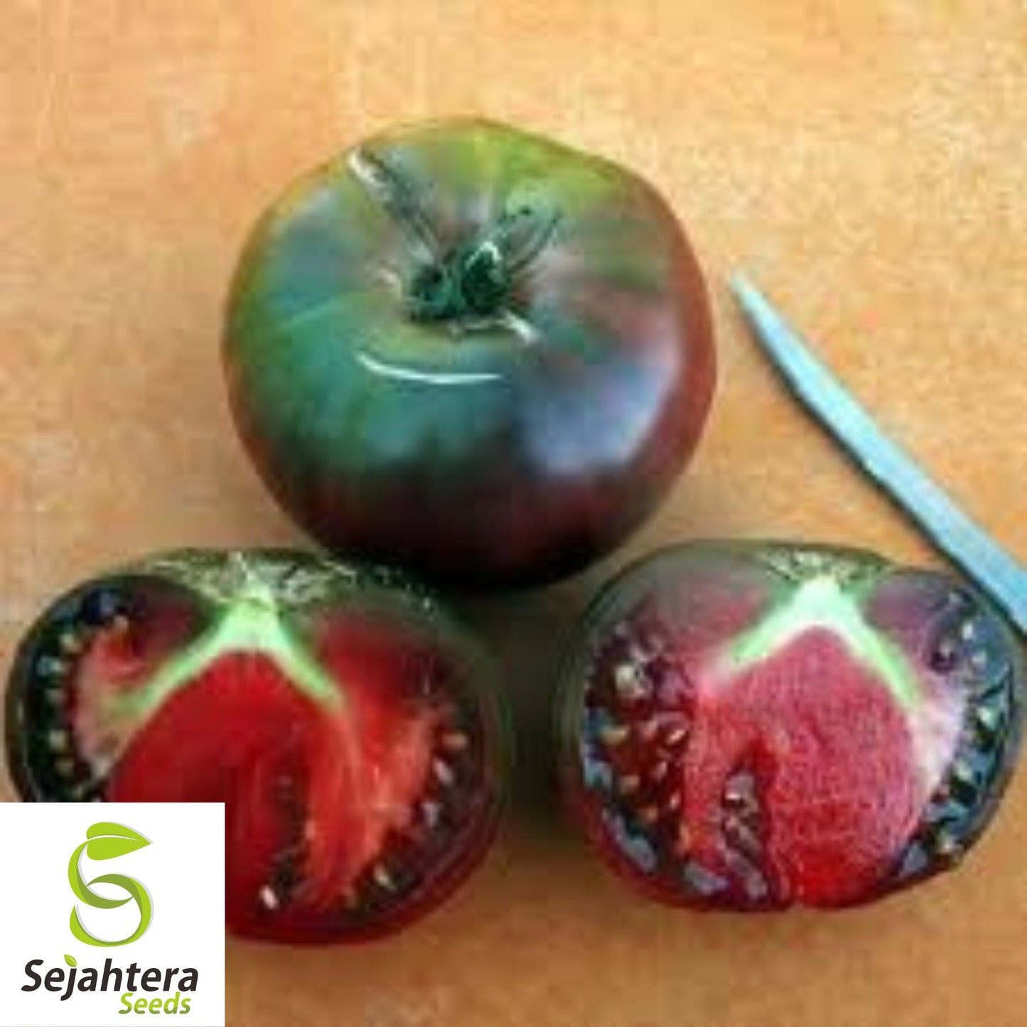 Black From Tula Tomato Seeds - 120+ Heirloom, Organic, Non-GMO & Rare