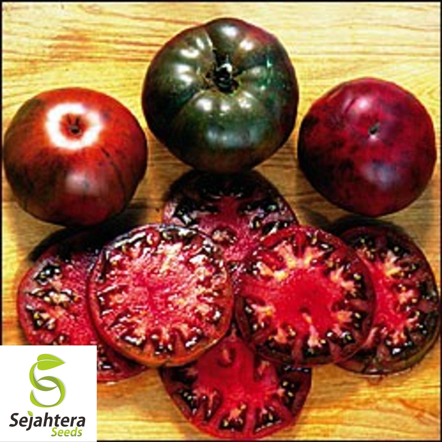 Black From Tula Tomato Seeds - 120+ Heirloom, Organic, Non-GMO & Rare