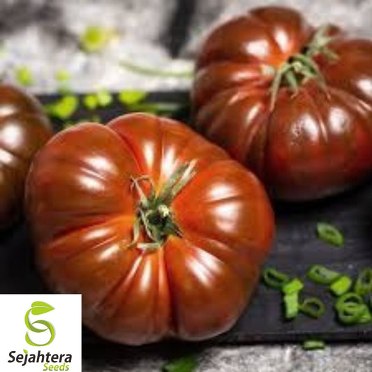 10+ Cherokee Purple Tomato Seeds - Heirloom, Organic, Non-GMO, Juicy & Rich Flavor