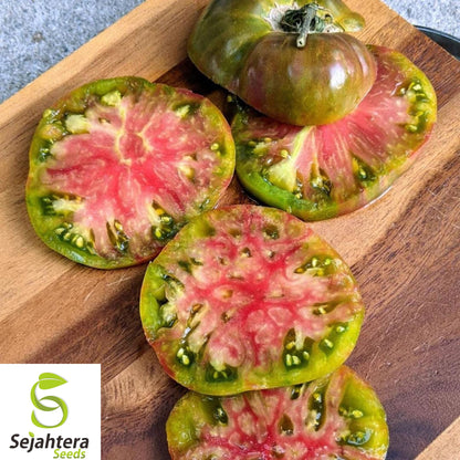 10+ Ananas Noire Tomato Seeds - Black Pineapple, Heirloom, Organic, Rare & Juicy