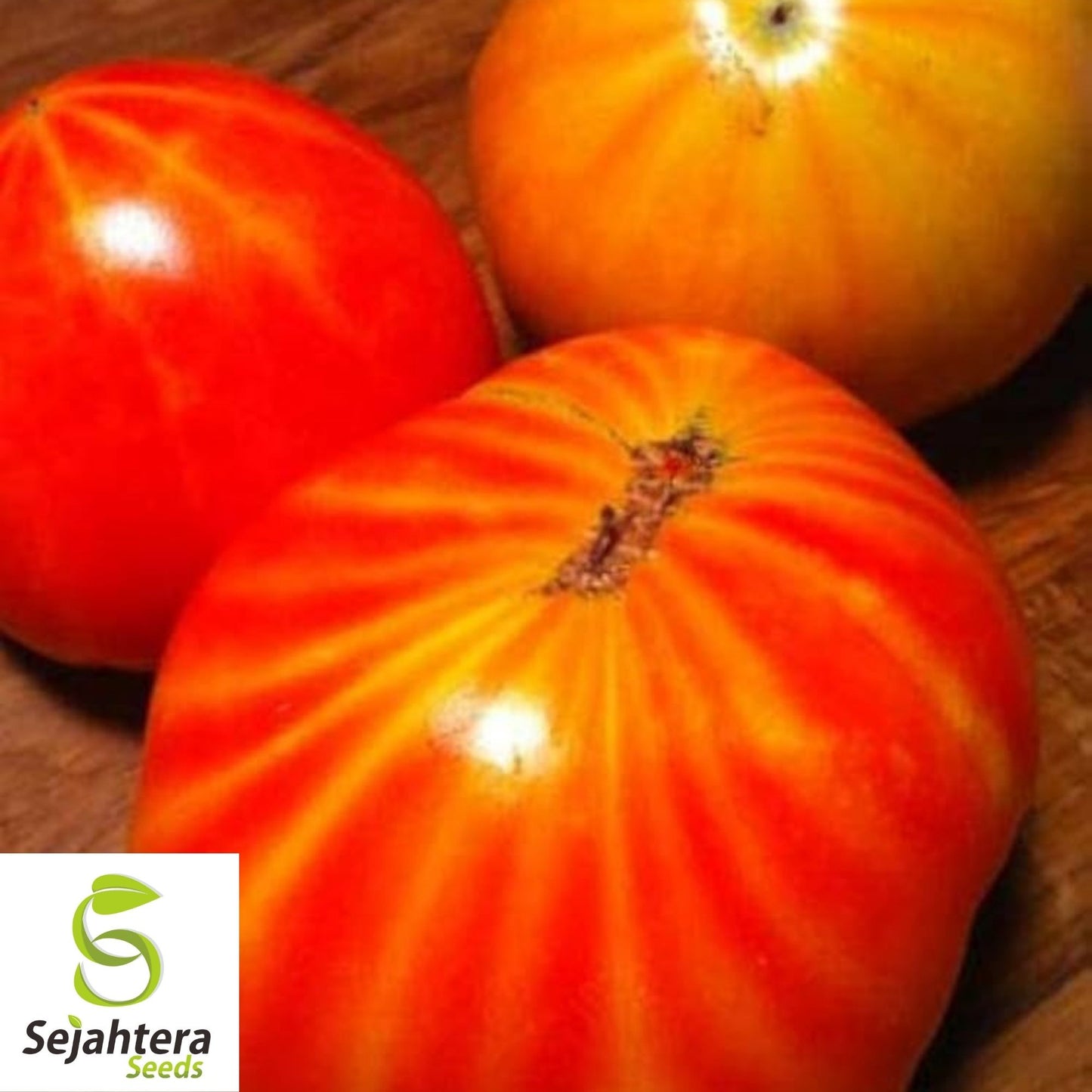 Mr. Stripey Tomato Seeds 25 Ct | Heirloom NON-GMO Vegetable Seeds for Planting