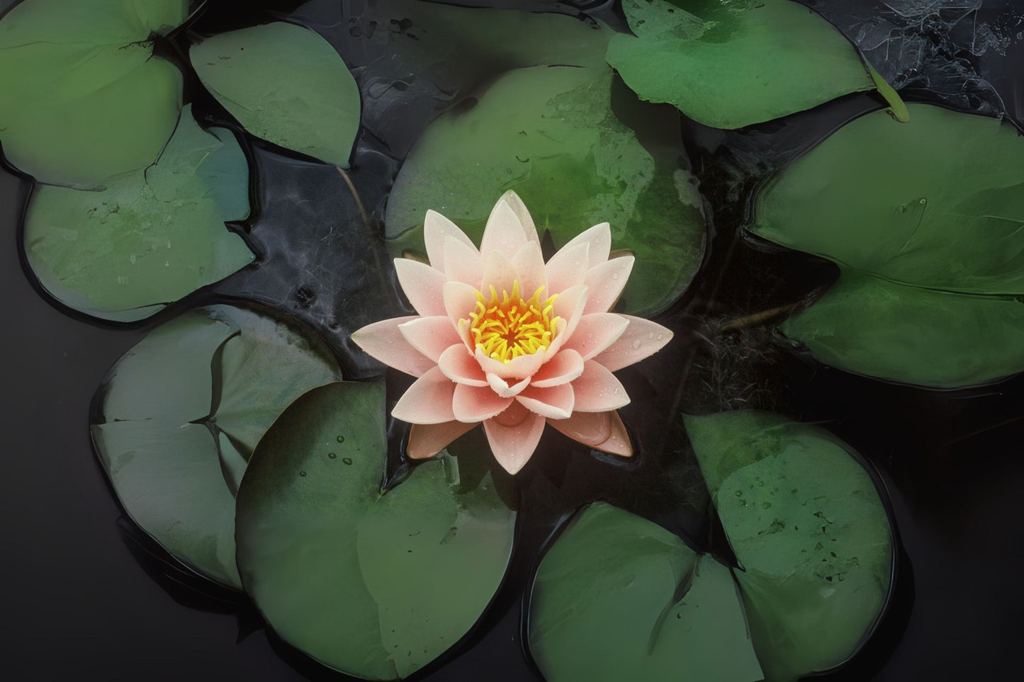 Nymphaea Chubby Winter Hardy Lily 3 Pack - Cream and Pink Flowers, Nymphaea 'Chubby'