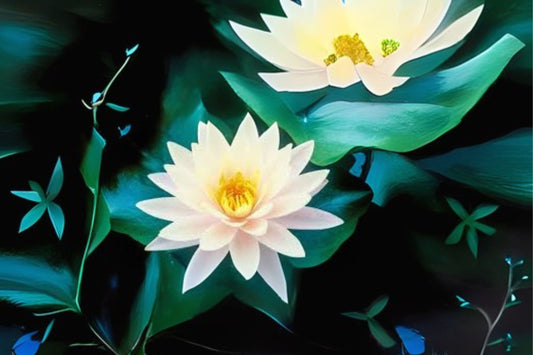 Winter Hardy Water Lily 3 Pack - Peach Orange Nymphaea ‘Barbara Dobbins’ - Perfect for Ponds & Water Gardens
