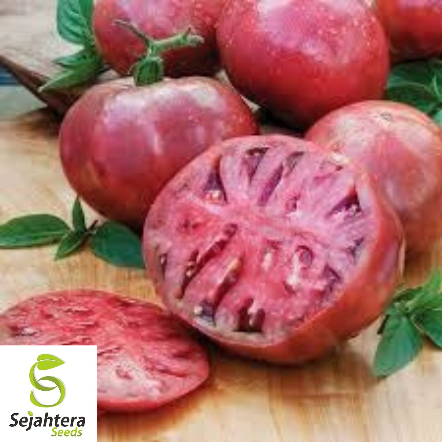 50 Cherokee Purple Tomato Seeds - Heirloom, Non-GMO, Rich Flavor