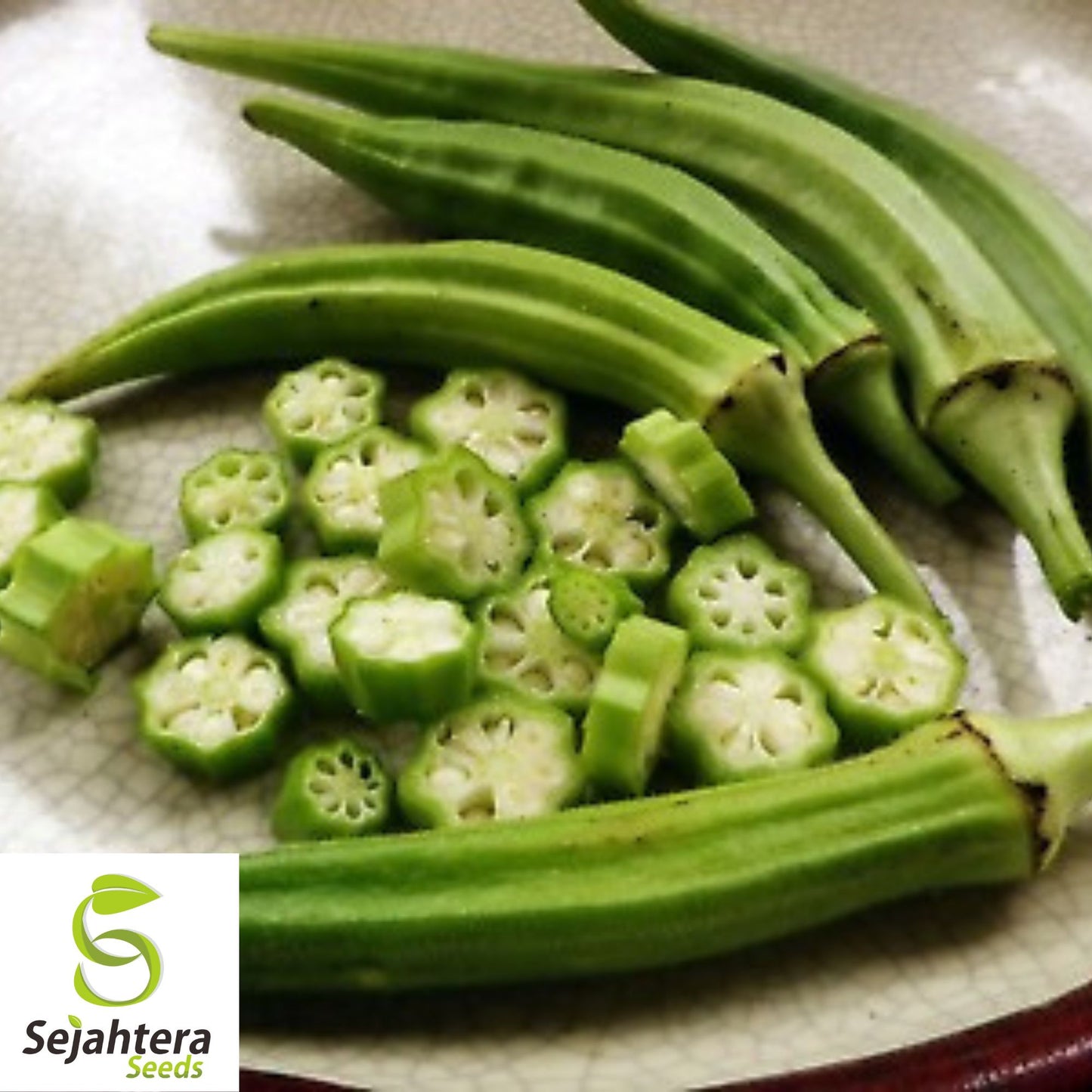 Louisiana Longhorn Cowhorn Okra Seeds - 100+ Heirloom - Non-GMO - High Yield