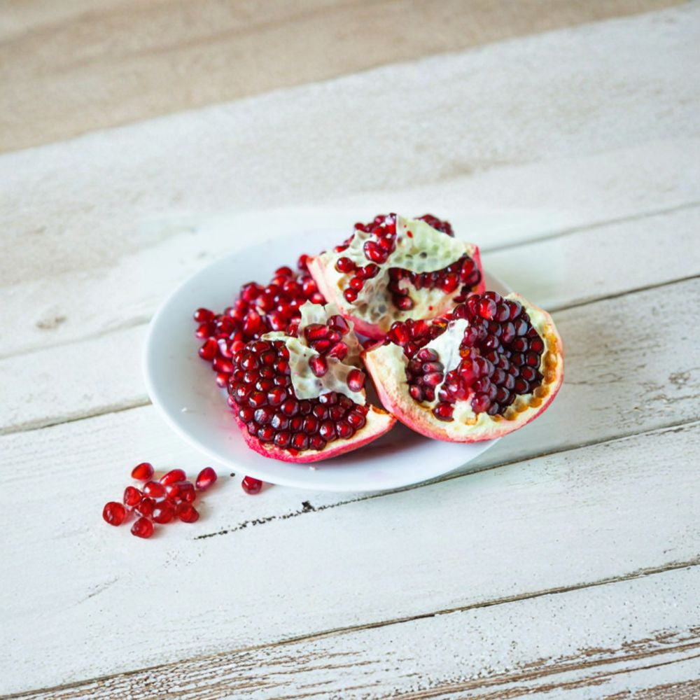 Wonderful Pomegranate Tree Live Fruit Tree | 1–2 Feet Tall | Shipped in 6 Inch Pot  Large Red Fruit | Sweet-Tart Flavor | Drought Tolerant & Self-Fruitful