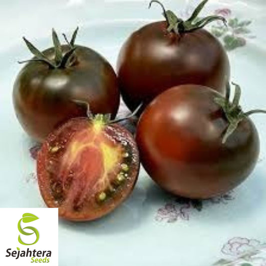 Black Prince Tomato Seeds - 30+ Heirloom, Organic, Non-GMO & Rare Variety