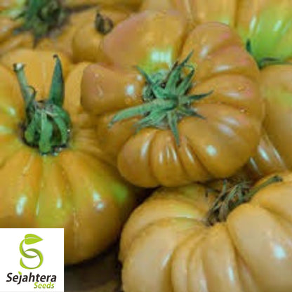 30 Pineapple Tomato Seeds - Non-GMO, Sweet & Colorful Heirloom Variety