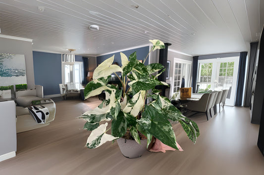 Syngonium Albo Variegated – 4” Live Plant – Rare Arrowhead Vine – Unique White & Green Foliage – Perfect Houseplant