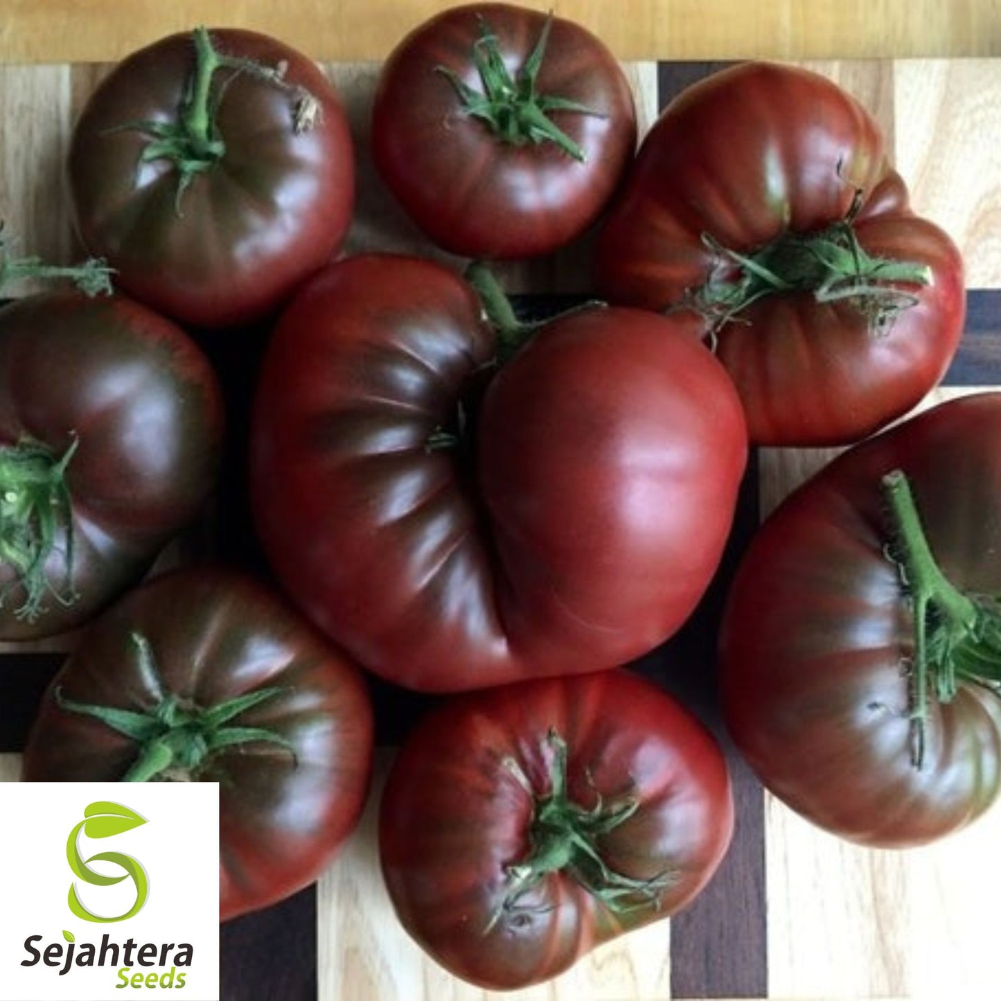 Black Krim Tomato Seeds - 10+ Heirloom, Non-GMO, Rich Flavor & Juicy