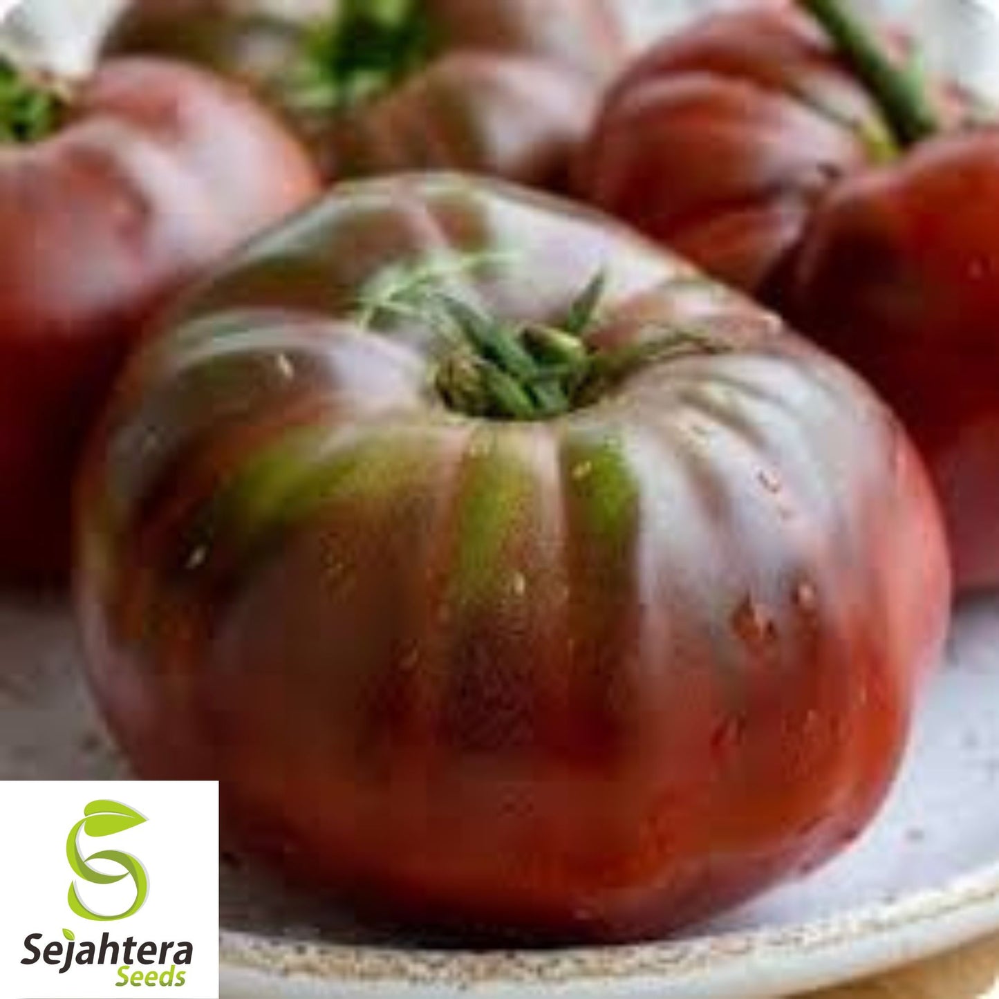 Chocolate Stripe Tomato Seeds - 30+ Heirloom, Organic, Non-GMO & Rare