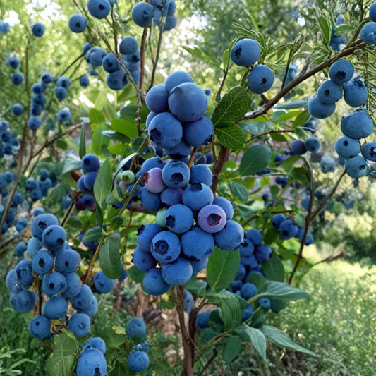 Blueberry ‘Rebel’ – Southern Highbush Live Plant | 2 Feet Tall | Ships in 1 Gallon Pot  Low Chill Variety | Early Season Producer | Sweet Homegrown Berries