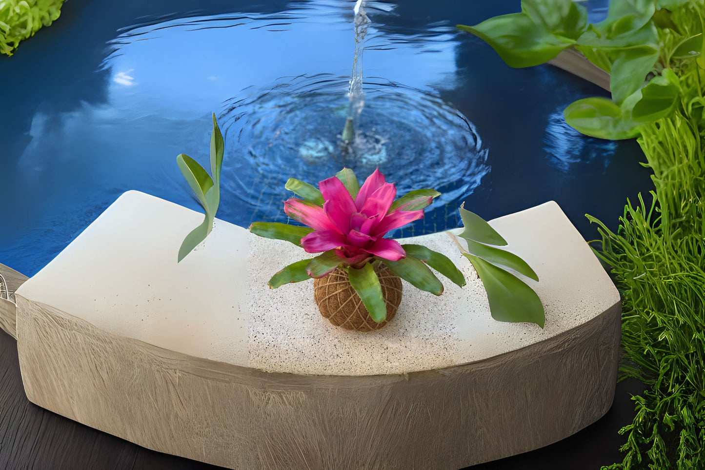 Neoregelia Romance Plant 6" Pot - Tropical Bromeliad - Neoregelia spp. - Indoor Houseplant, Colorful Foliage, Easy Care