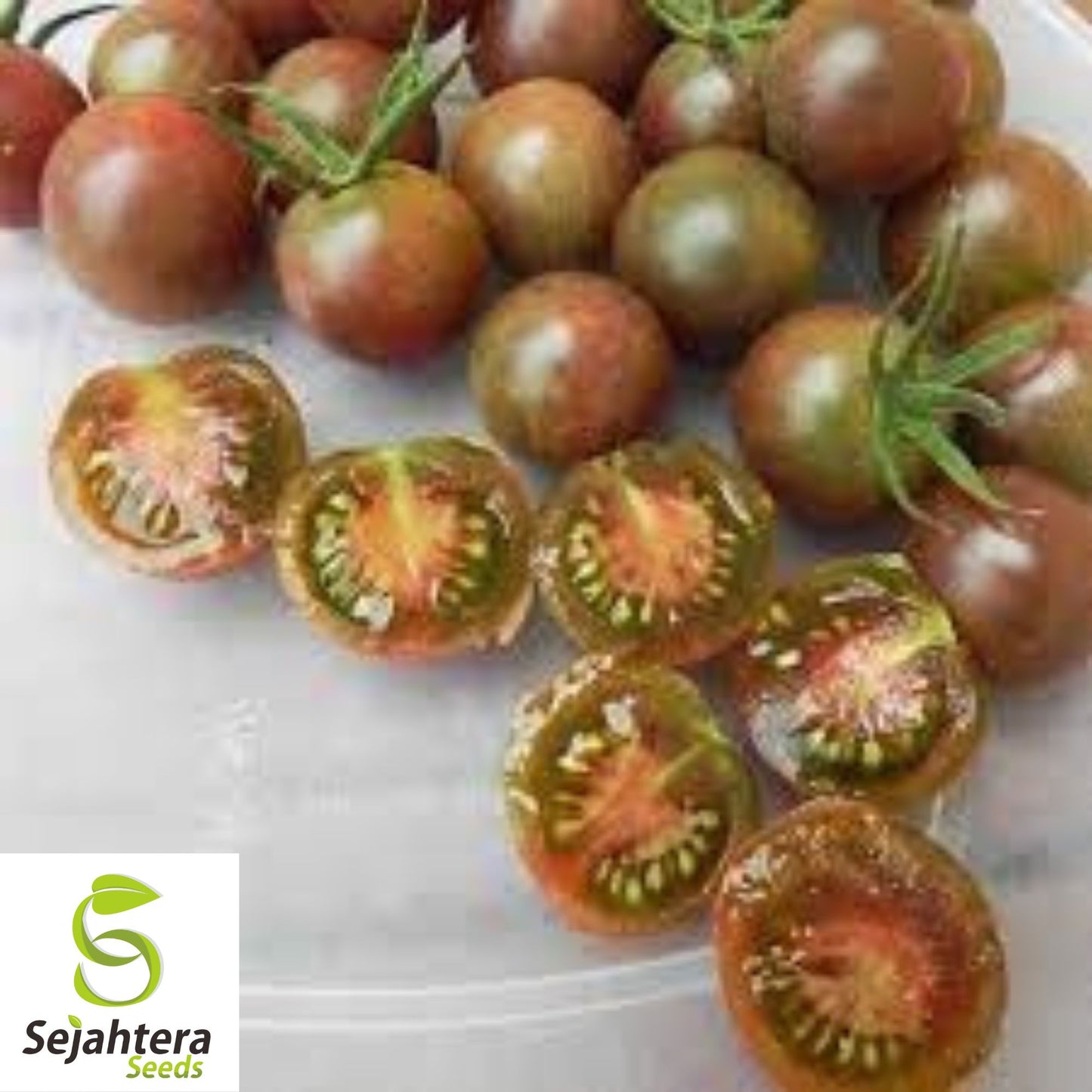 Chocolate Cherry Tomato Seeds - 120+ Heirloom, Organic, Non-GMO & Rare