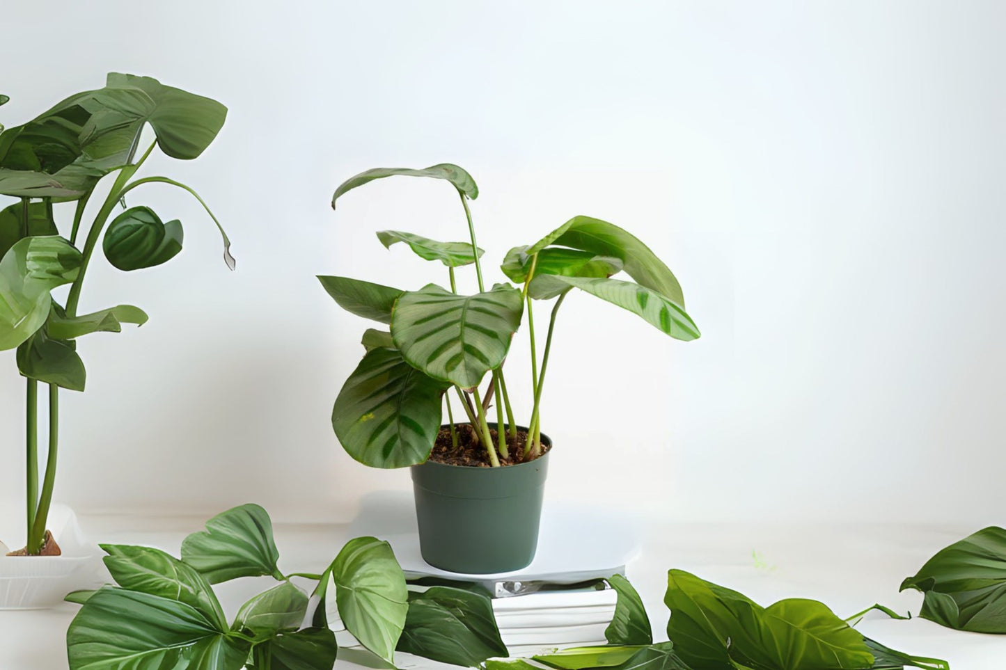 Goepperia Calathea Bella Carlina Plant in 6" Pot - Rare Houseplant - Beautiful Foliage - Ideal for Indoor Gardening