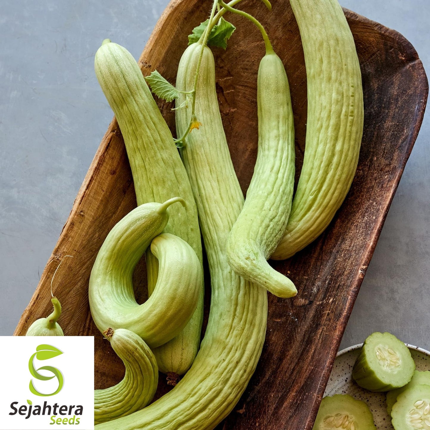 Armenian Yard Long Cucumber Seeds - 100+ Heirloom, Organic, Non-GMO & Crisp