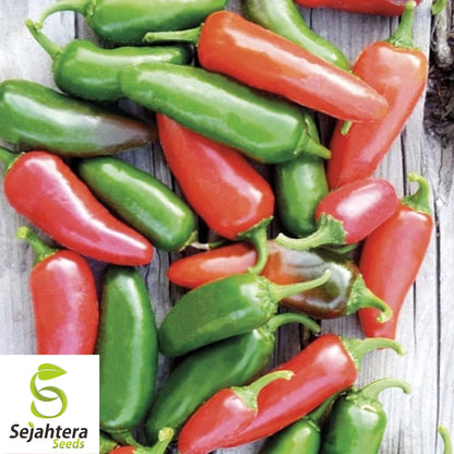 25 Early Jalapeno Pepper Seeds - Non-GMO, Mild & Early-Maturing Variety