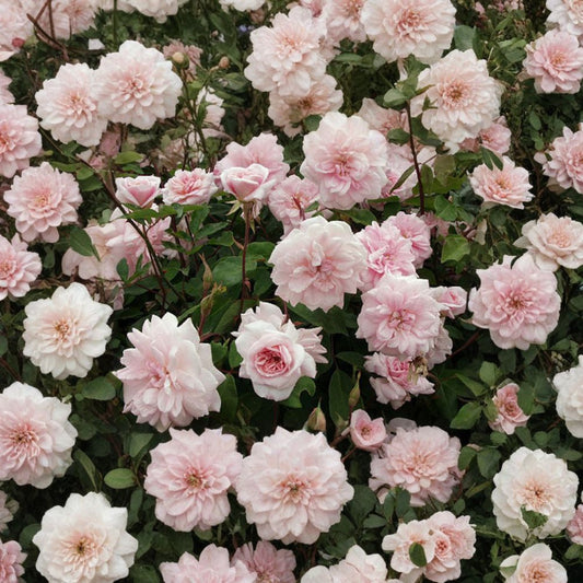 Cecile Brunner Climbing Rose – Rosa ‘Cécile Brünner’ Live Plant | 3–4 Feet Tall | Ships in 3 Gallon Pot  Fragrant Blush Pink Blooms | Long Bloom Season | Classic Climbing Rose