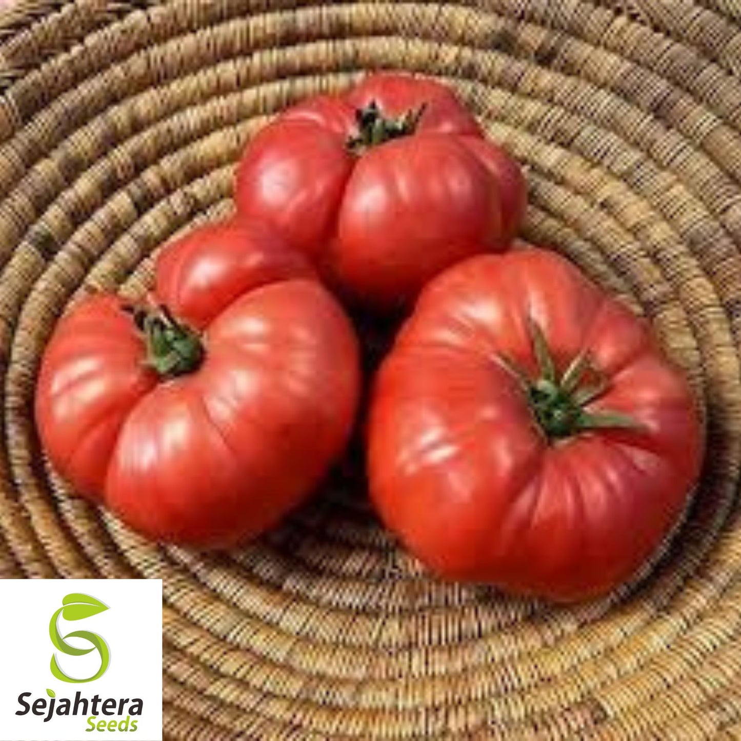 German Johnson Tomato Seeds - 120+ Heirloom, Organic, Non-GMO & Large