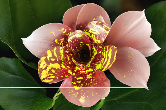 Bromeliad Plant 6" Pot Neoregelia Green Eyes (Neoregelia) | Tropical Indoor Houseplant for Home Decor