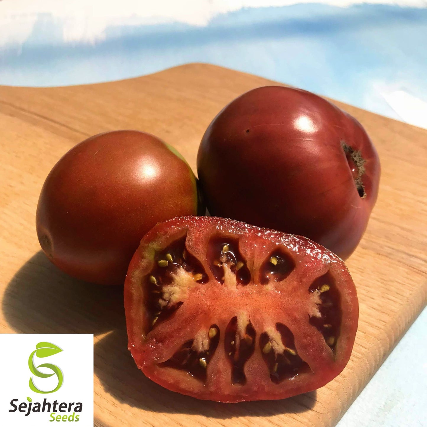 30 Black Truffle Tomato Seeds - Non-GMO, Sweet & Exotic Heirloom Variety