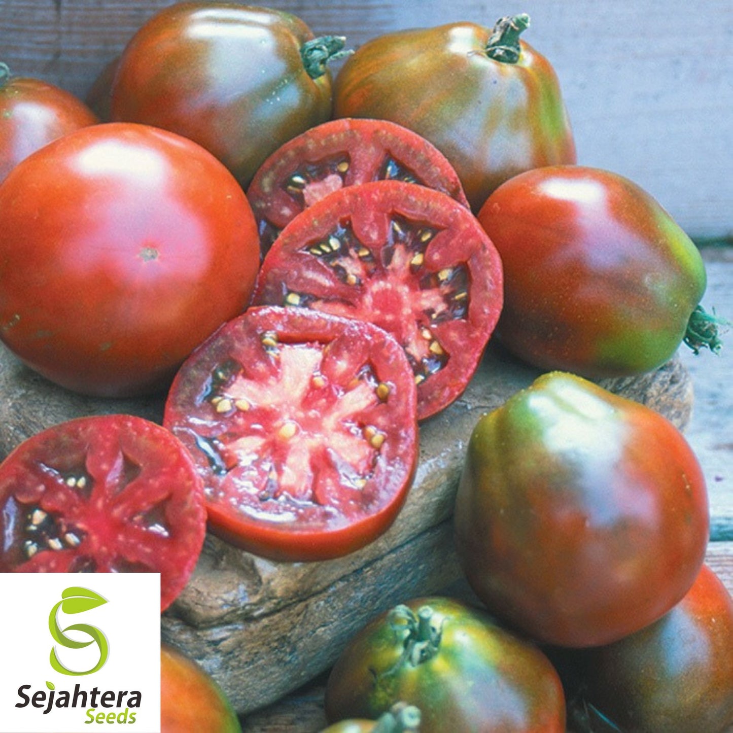30 Black Truffle Tomato Seeds - Non-GMO, Sweet & Exotic Heirloom Variety