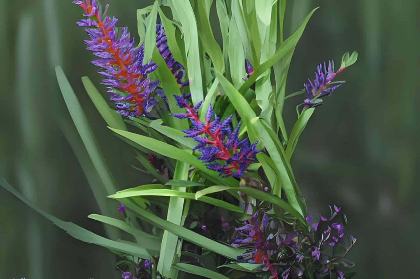 Bromeliad Plant - 4" Live Pink & Purple Billbergia - Tropical Epiphyte Houseplant for Home Decor and Gardens