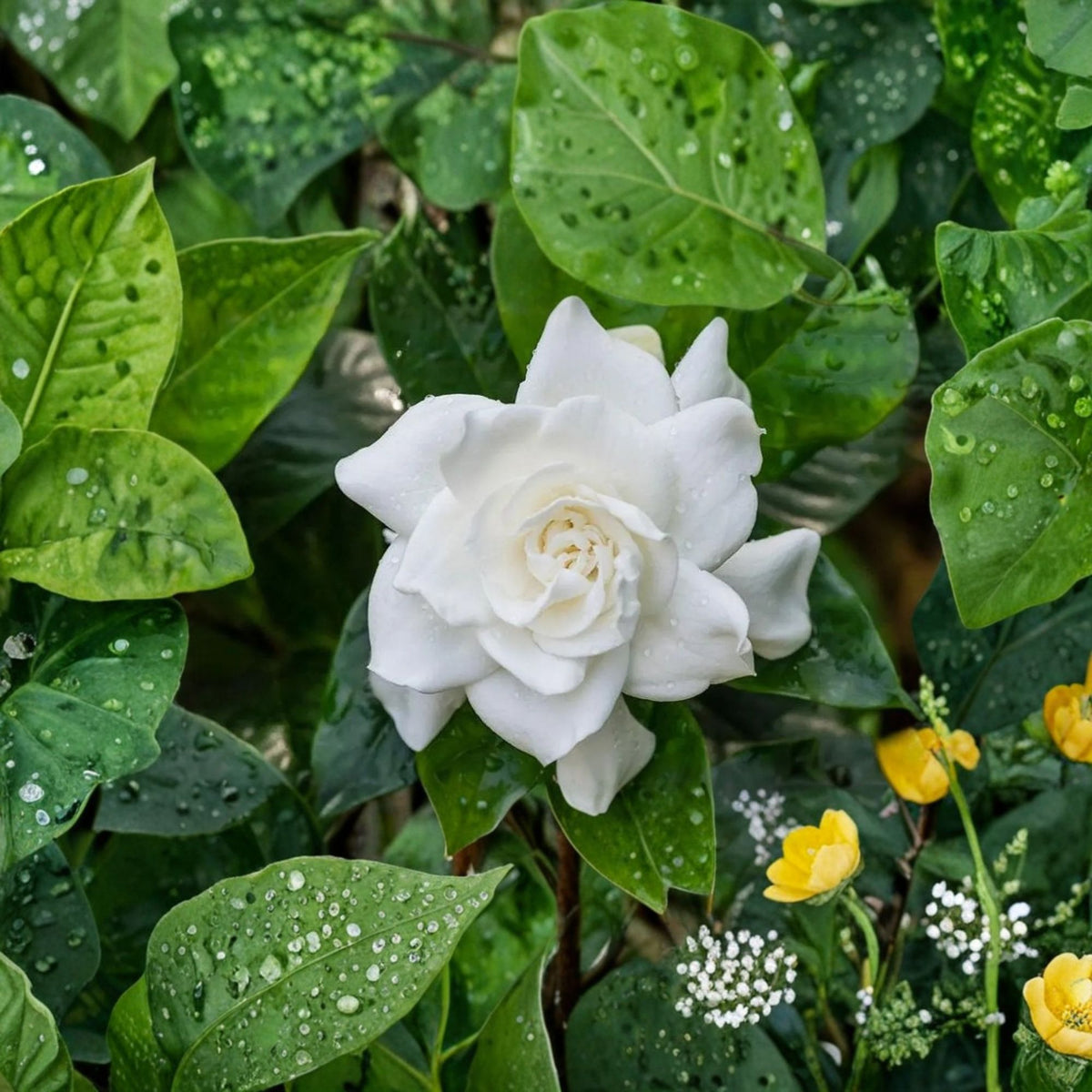 Veitchii Gardenia Live Plant – 1 Foot Tall, 6-Inch Pot