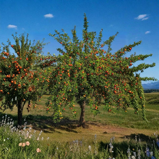 Gala Apple Tree – Malus domestica Live Fruit Tree | 2 ft Tall Bare Root | Sweet Crisp Apples | Backyard Orchard Starter