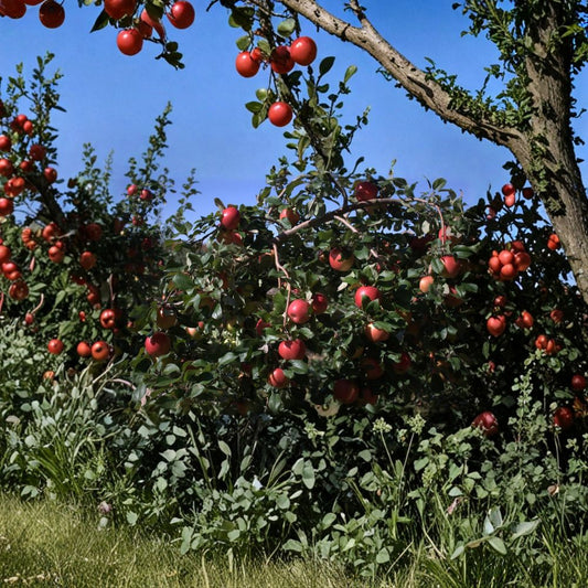 Honeycrisp Apple Trees – 2 Live Bare Root Trees | 18–24 Inches Tall | Sweet Crisp Apples | Backyard Orchard Fruit Tree