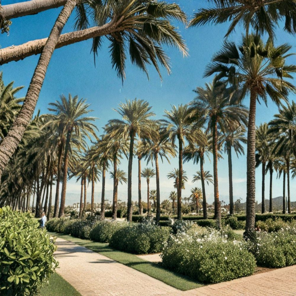 True Date Palm – Phoenix dactylifera Seeds | 30 Edible Date Palm Tree Seeds | Tropical Evergreen Palm | Heat & Drought Tolerant