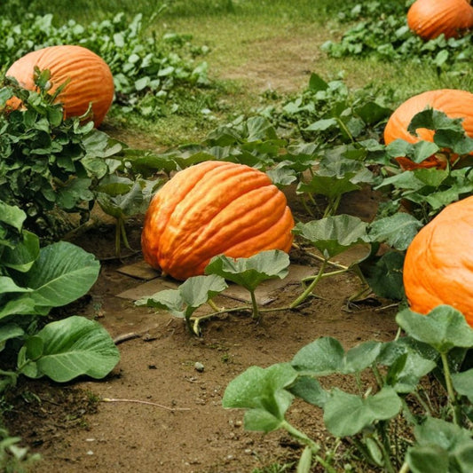 Big Max Pumpkin – Cucurbita pepo “Big Max” Seeds | 240 Seeds | Giant Pumpkin Up to 100 lbs | Open Pollinated Non-GMO | Perfect for Carving & Baking
