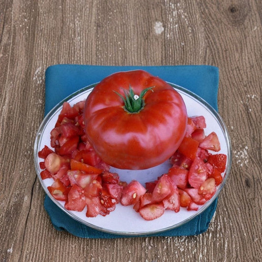 Abe Lincoln Tomato Seeds – Lycopersicon esculentum | Approx. 30 Seeds | Heirloom Open Pollinated Tomato | Deep Red Slicing Tomato | Indeterminate Variety