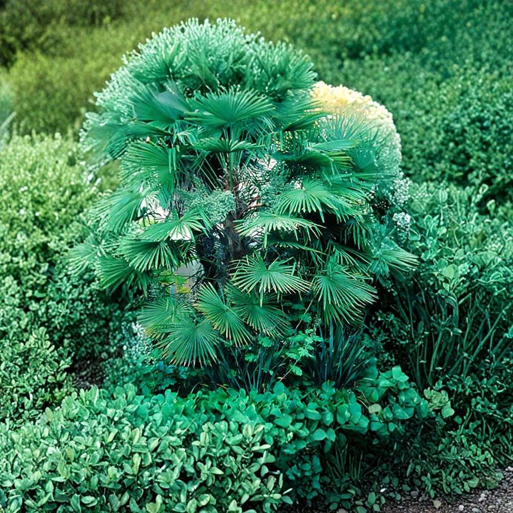 Windmill Palm – Trachycarpus fortunei Seeds | 240 Seeds | Cold Hardy Evergreen Palm