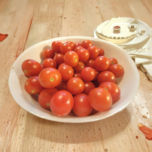 Large Red Cherry Tomato Seeds – Lycopersicon esculentum | Heirloom Cherry Tomato | 400 Seeds | Sweet Garden Tomato | Productive Indeterminate Variety