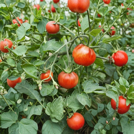 Large Red Cherry Tomato Seeds – Lycopersicon esculentum | Heirloom Cherry Tomato | 800 Seeds | Sweet Garden Tomato Variety | Productive Indeterminate Vine