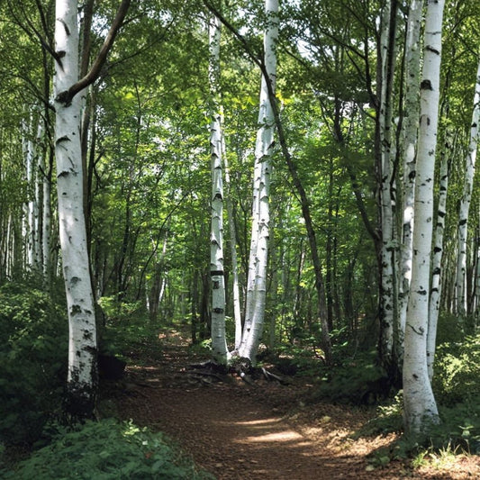 Japanese White Birch ‘Whitespire’ – Betula platyphylla var. japonica | 300 Seeds | Showy White Bark Tree