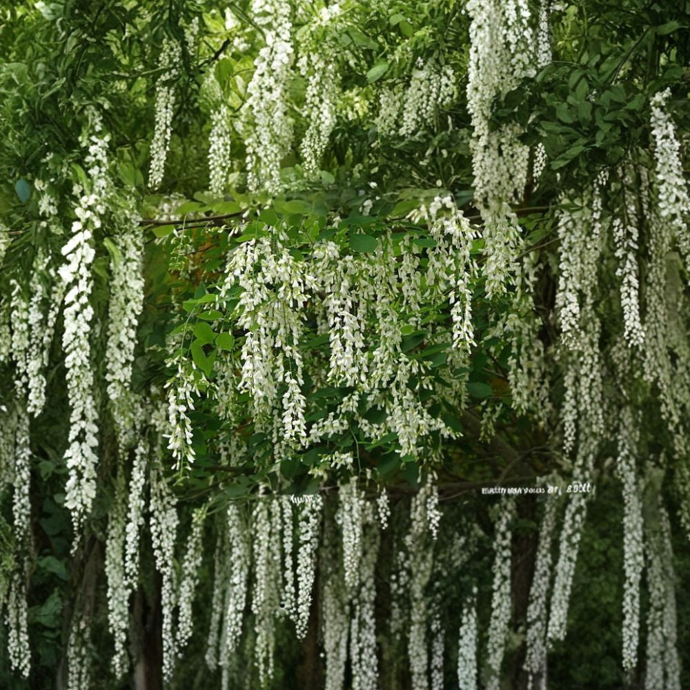 American Yellowwood Tree Seeds – Cladrastis kentukea | 120 Seeds | Fragrant White Flowers | Hardy Native Shade Tree | Showy Fall Color Bulk