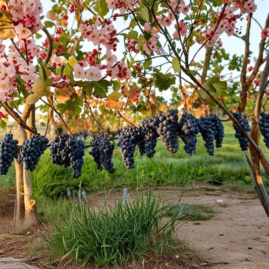 Grape Vine Cuttings – Assorted Varieties Unrooted (45 Pack) | Mix & Match Grapes | Organic Vineyard | Wine, Table & Juice Grapes