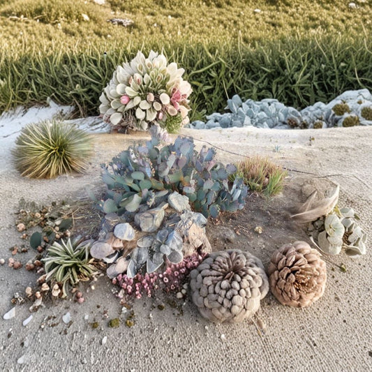Purple Prickly Pear – Opuntia ‘Santa Rita’ Live Cactus Pads | 2 Unrooted Pads | Hardy Variety  Purple Desert Cactus | Edible Fruit | Zone 7+