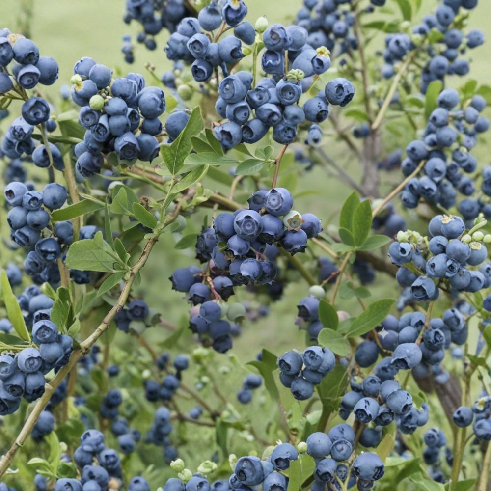 Misty Blueberry Plants – Vaccinium corymbosum Southern Highbush | 10 Bare Root Plants | Early Season Berry Bush | Garden & Orchard Ready