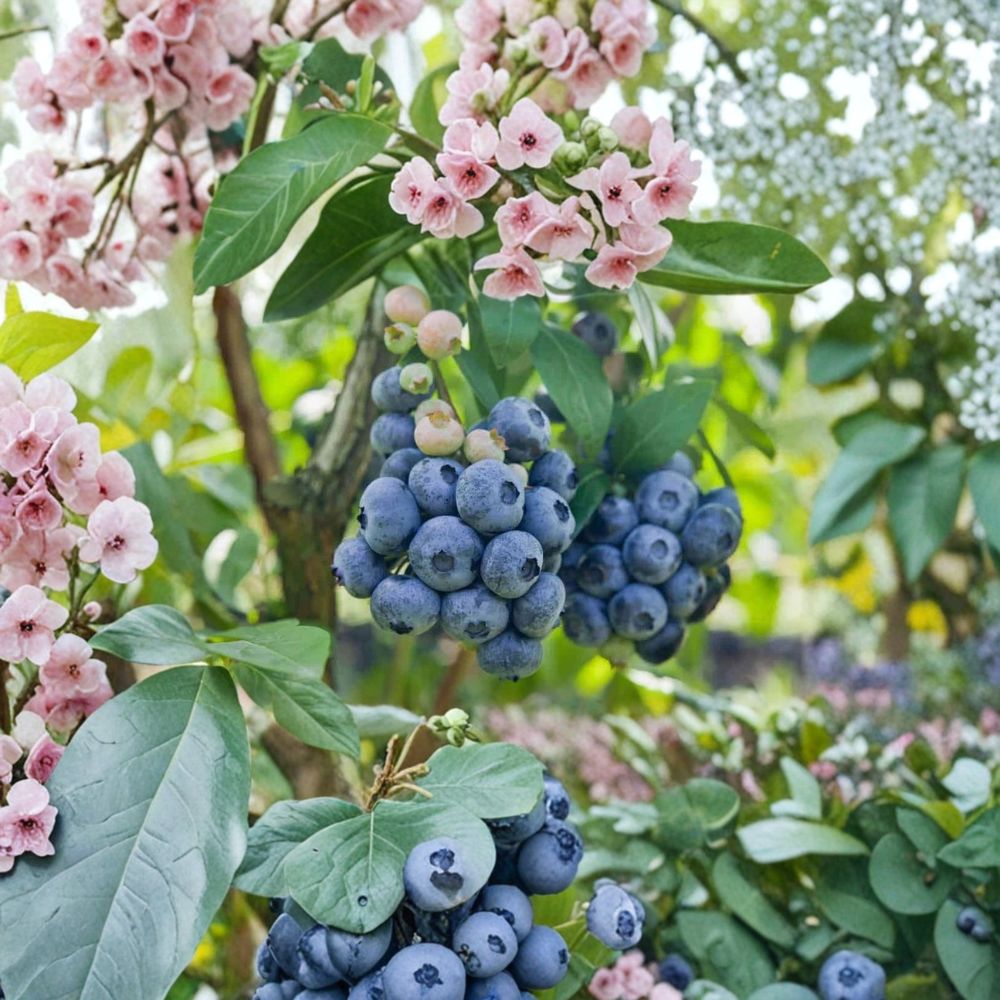 Jersey Blueberry Plants – Vaccinium corymbosum Live Bushes | Set of 5 | 10–12 Inches Tall | Northern Highbush Berry Plants