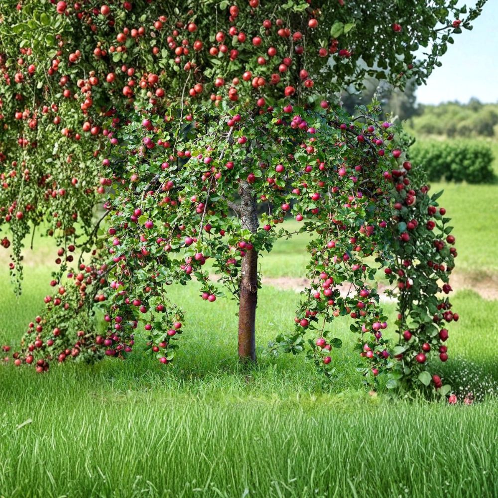 Pink Lady Apple Tree – 5–6 Ft Live Fruit Tree | Cripps Pink Apple Variety | Sweet Crisp Apples | Backyard Orchard Plant