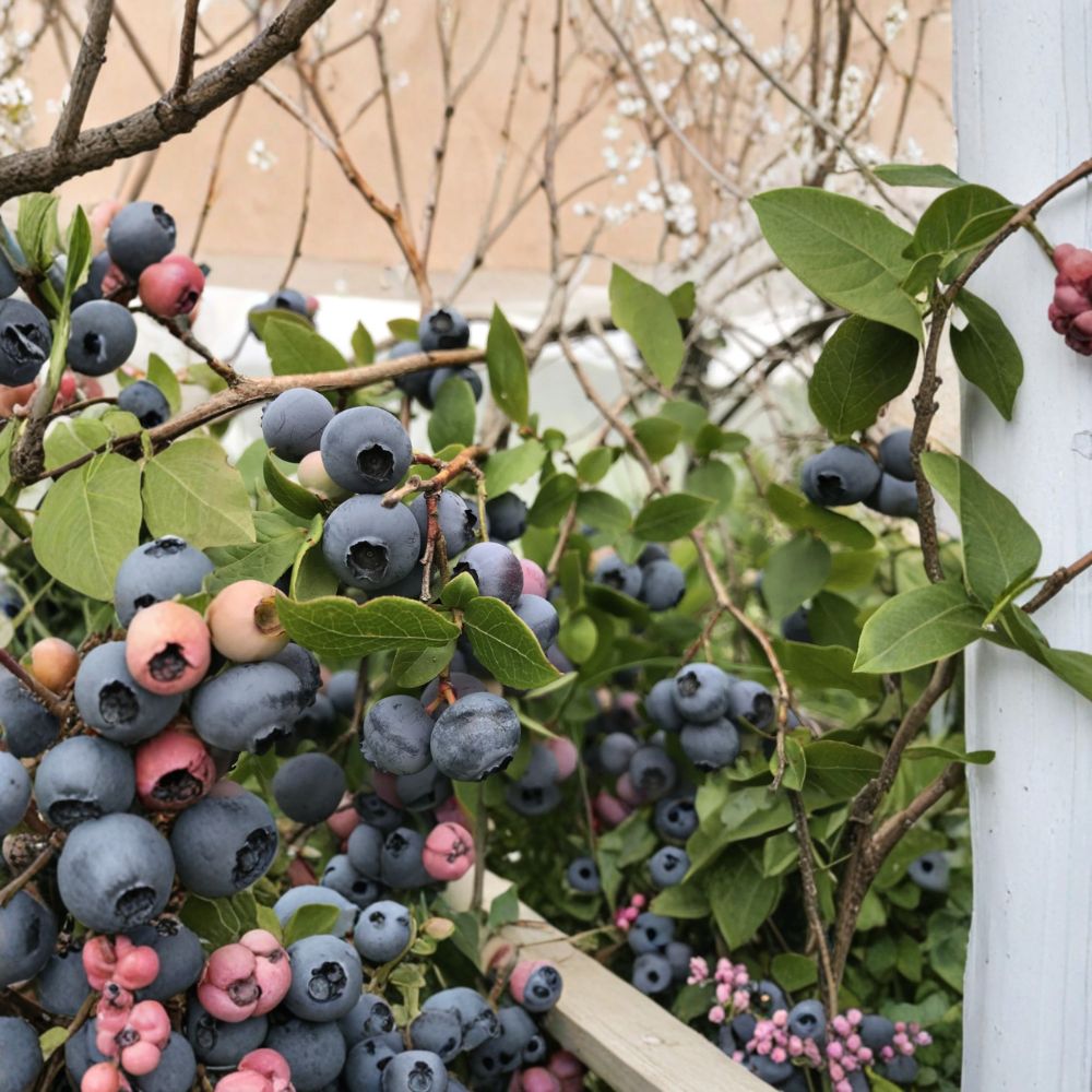 Reka Blueberry Plant – Vaccinium corymbosum Live Starter Plug | 3–6 Inches Tall | Northern Highbush Early Season Berry Bush | Ships Bare Root