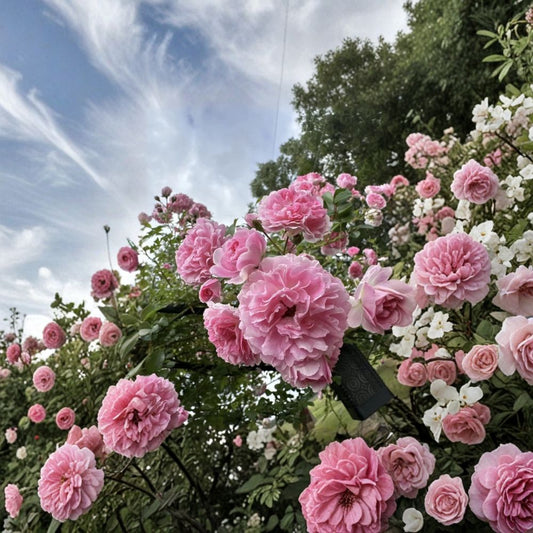 Pink Climbing Rose Cuttings – Heirloom Rose Bush | 5 Unrooted Cuttings 4–6 Inches | Fast Growing Garden Rose | Outdoor Hardy Flower Plant