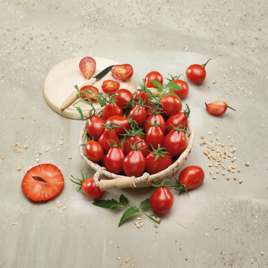 Red Pear Tomato – Solanum lycopersicum 30 Heirloom Seeds | NON-GMO | 85%+ Germination  Sweet Pear-Shaped Tomatoes | 75 Days to Maturity | Fresh Garden Favorite