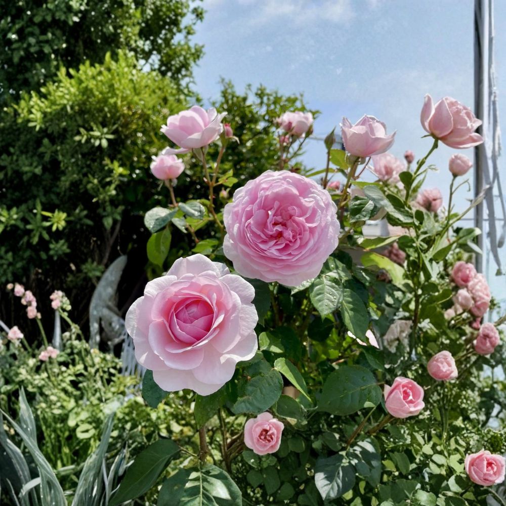 Olivia Rose Austin Cuttings – 4 Unrooted English Rose Cuttings | Pink David Austin Rose | Fragrant Garden Flower