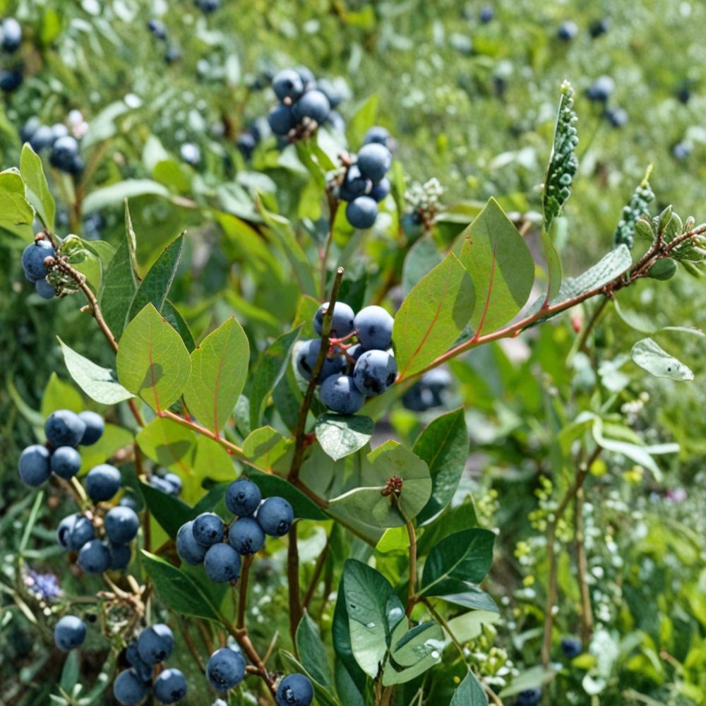 Heintooga Blueberry Starter Plants – Vaccinium corymbosum | Set of 10 Bare Root Plugs | 3–6 Inches Tall | Sweet Aromatic Berry Plants