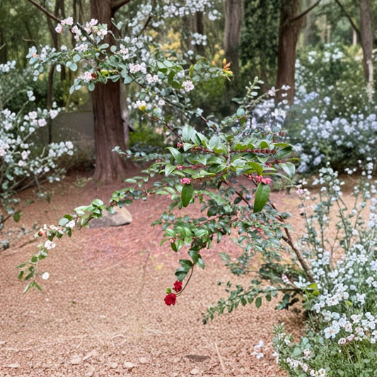 Evergreen Huckleberry Cuttings – Vaccinium ovatum | Set of 6 Fresh Cuttings | Native Edible Berry Plant | Pacific Northwest Wild Berry | Propagation Starter