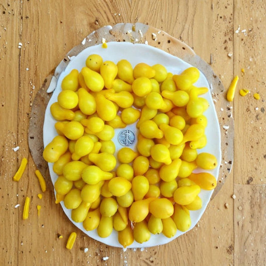 Yellow Pear Tomato – Heirloom Variety Vegetable Seeds | 30+ Count | Indeterminate  Sweet Salad Tomato | Heavy Producer | Classic 1700s Heirloom